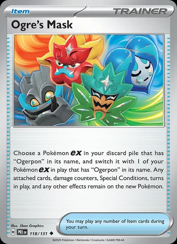 Ogre's Mask card in English