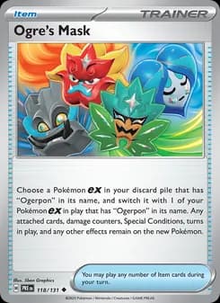 Ogre's Mask card in English