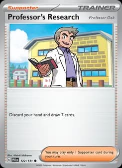 Professor's Research card in English