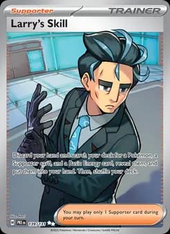 Larry's Skill card in English