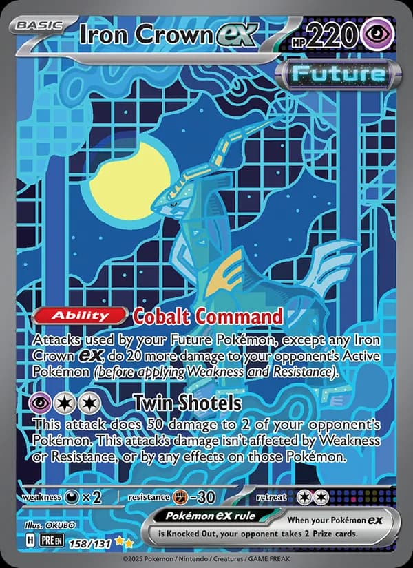Iron Crown ex card in English