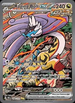 Raging Bolt ex card in English