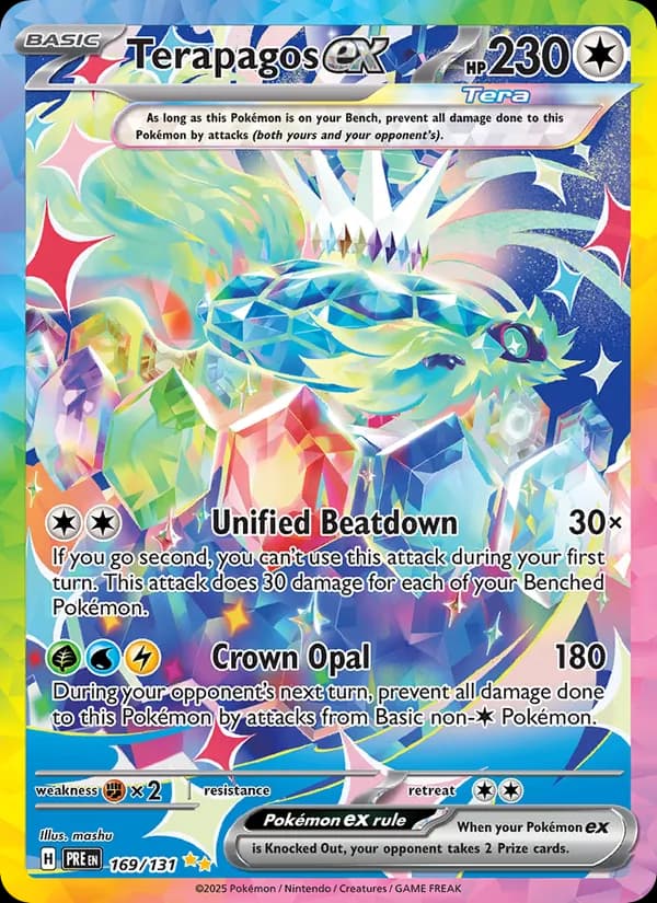 Terapagos ex card in English