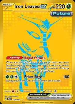 Iron Leaves ex card in English