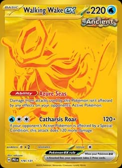 Walking Wake ex card in English