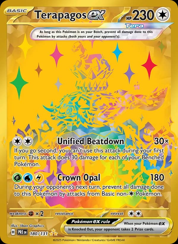 Terapagos ex card in English