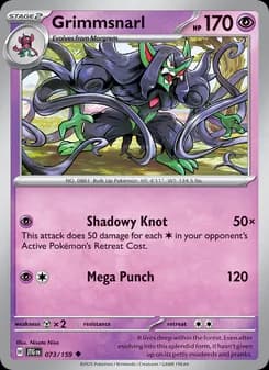 Grimmsnarl card in English