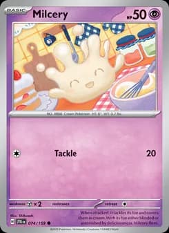 Milcery card in English