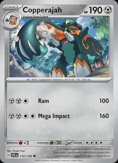 Copperajah card in English
