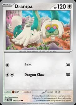 Drampa card in English