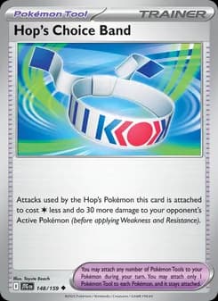 Hop's Choice Band card in English