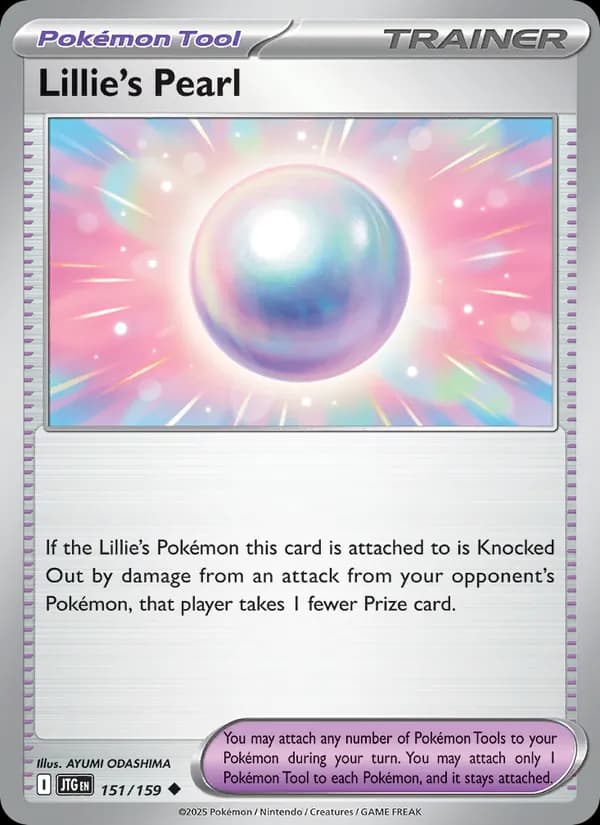 Lillie's Pearl card in English