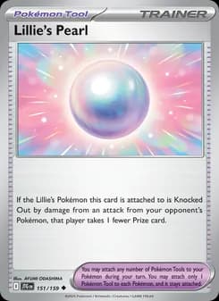 Lillie's Pearl card in English