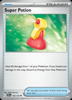 Super Potion card in English