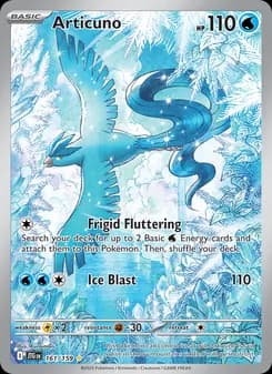 Articuno card in English