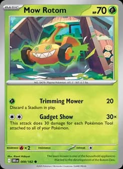 Mow Rotom card in English