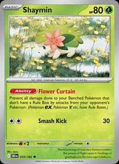 Shaymin card in English