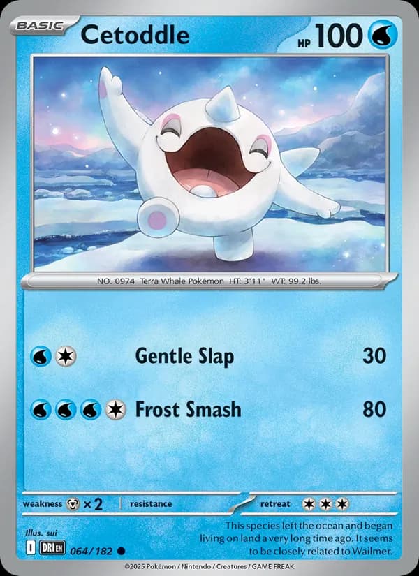 Cetoddle card in English