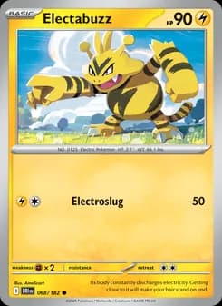 Electabuzz card in English