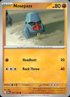 Nosepass card in English
