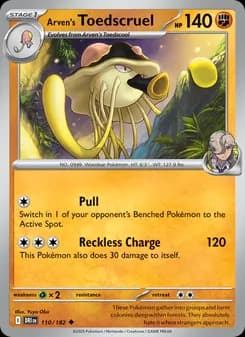 Arven's Toedscruel card in English