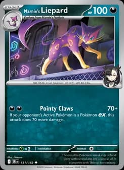 Marnie's Liepard card in English