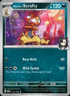 Marnie's Scrafty card in English