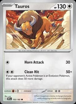 Tauros card in English