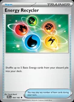 Energy Recycler card in English