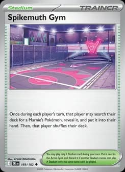 Spikemuth Gym card in English