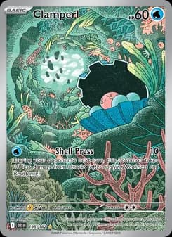 Clamperl card in English