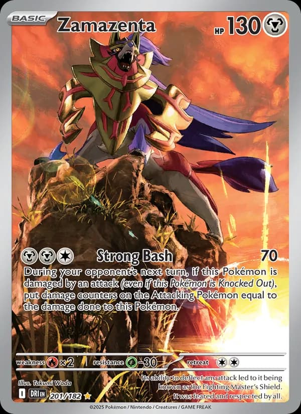 Zamazenta card in English