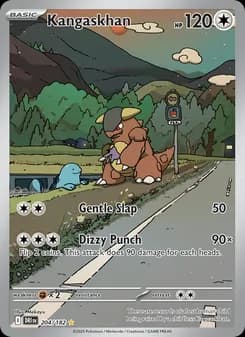 Kangaskhan card in English