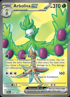 Arboliva ex card in English