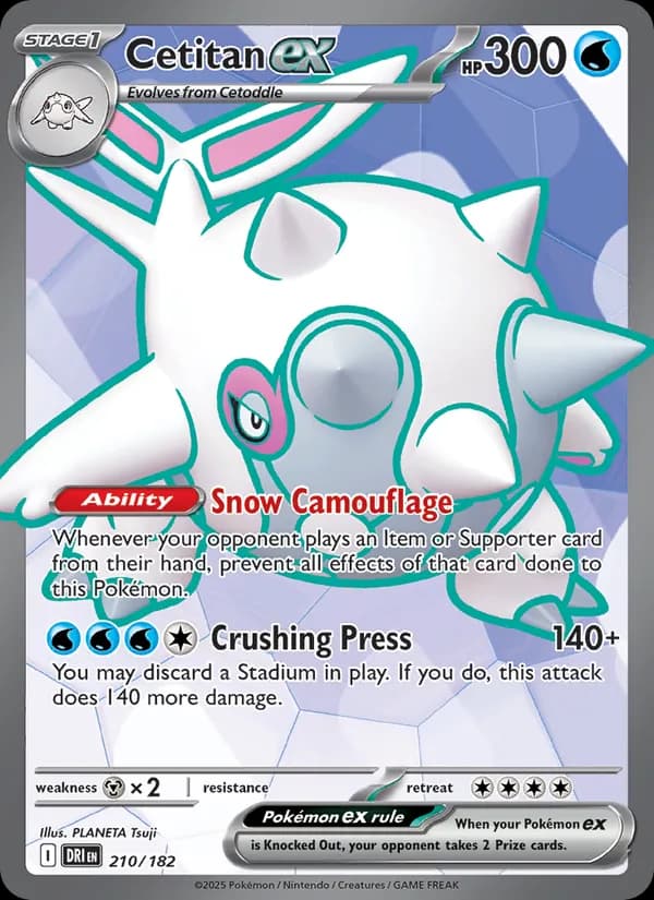 Cetitan ex card in English
