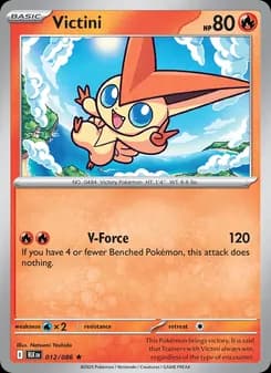 Victini card in English
