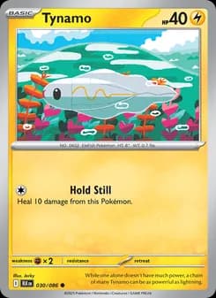 Tynamo card in English