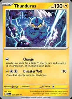 Thundurus card in English