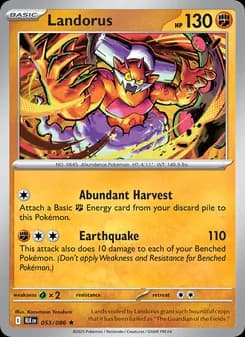 Landorus card in English