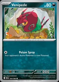 Venipede card in English