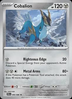 Cobalion card in English
