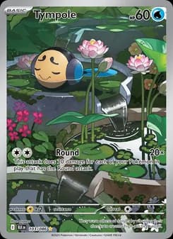 Tympole card in English