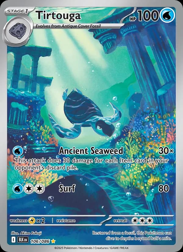 Tirtouga card in English