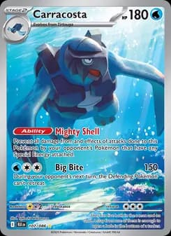Carracosta card in English