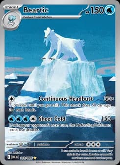 Beartic card in English