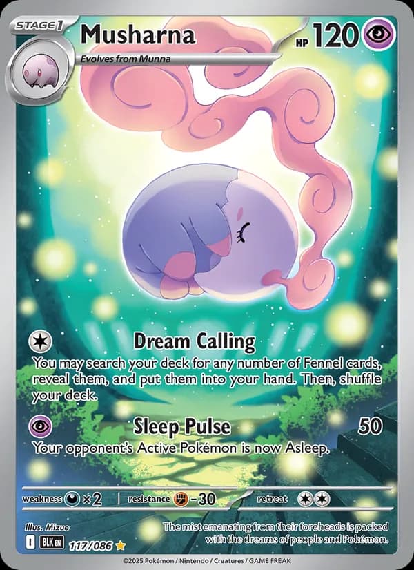 Musharna card in English