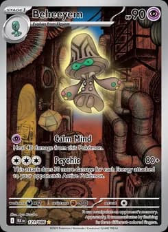 Beheeyem card in English