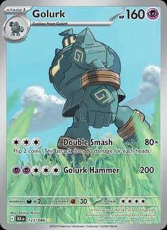Golurk card in English