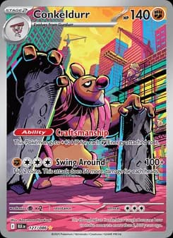 Conkeldurr card in English