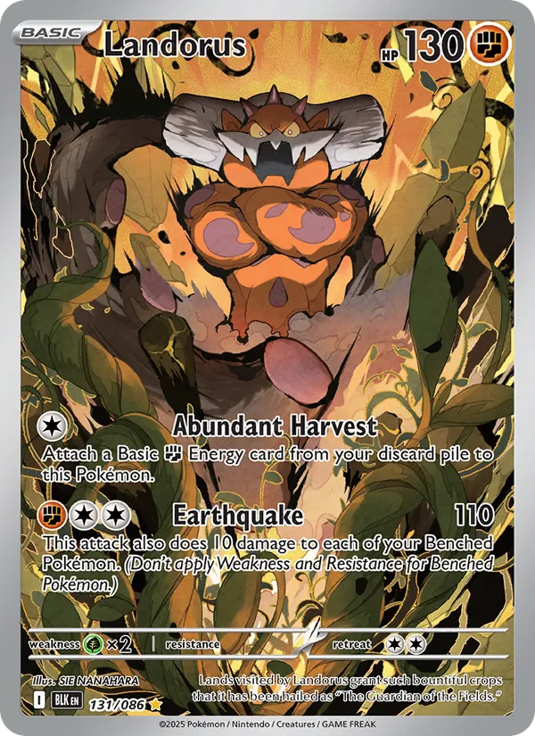Landorus card in English